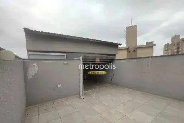 Cobertura com 2 dormitórios para alugar, 80 m² por R$ 2.500,02/mês - Vila Curuçá - Santo A - Foto 12