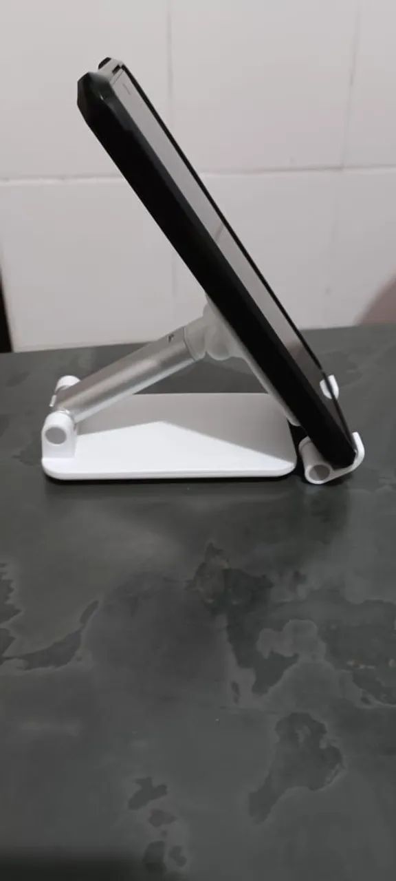 Suporte de Mesa para Celular Ajustável Articulado Tablet Smartphone  - Foto 3