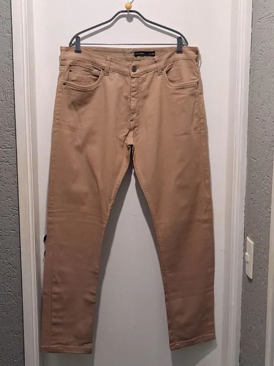 Calça Bege Marfinno - Reta (48)