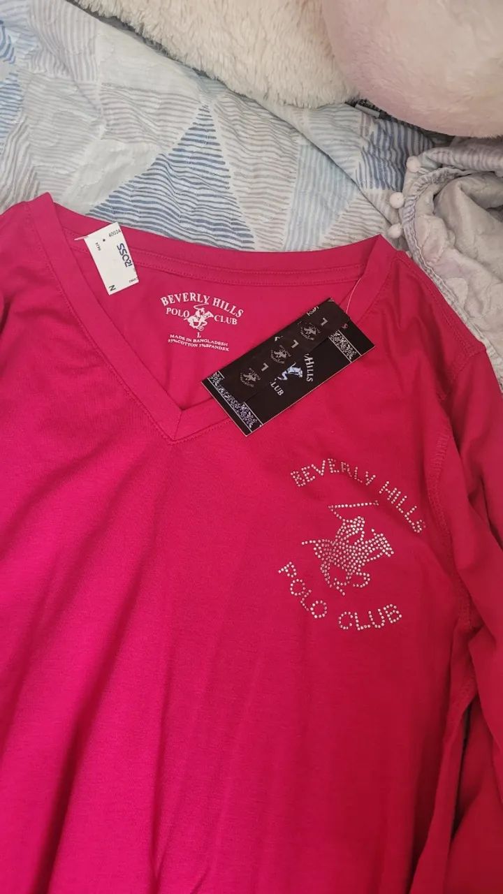 Camisa de manga comprida