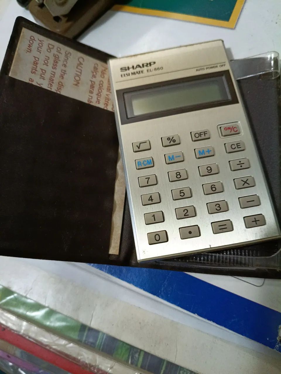 Calculadora Sharp Elsi Mate EL-860