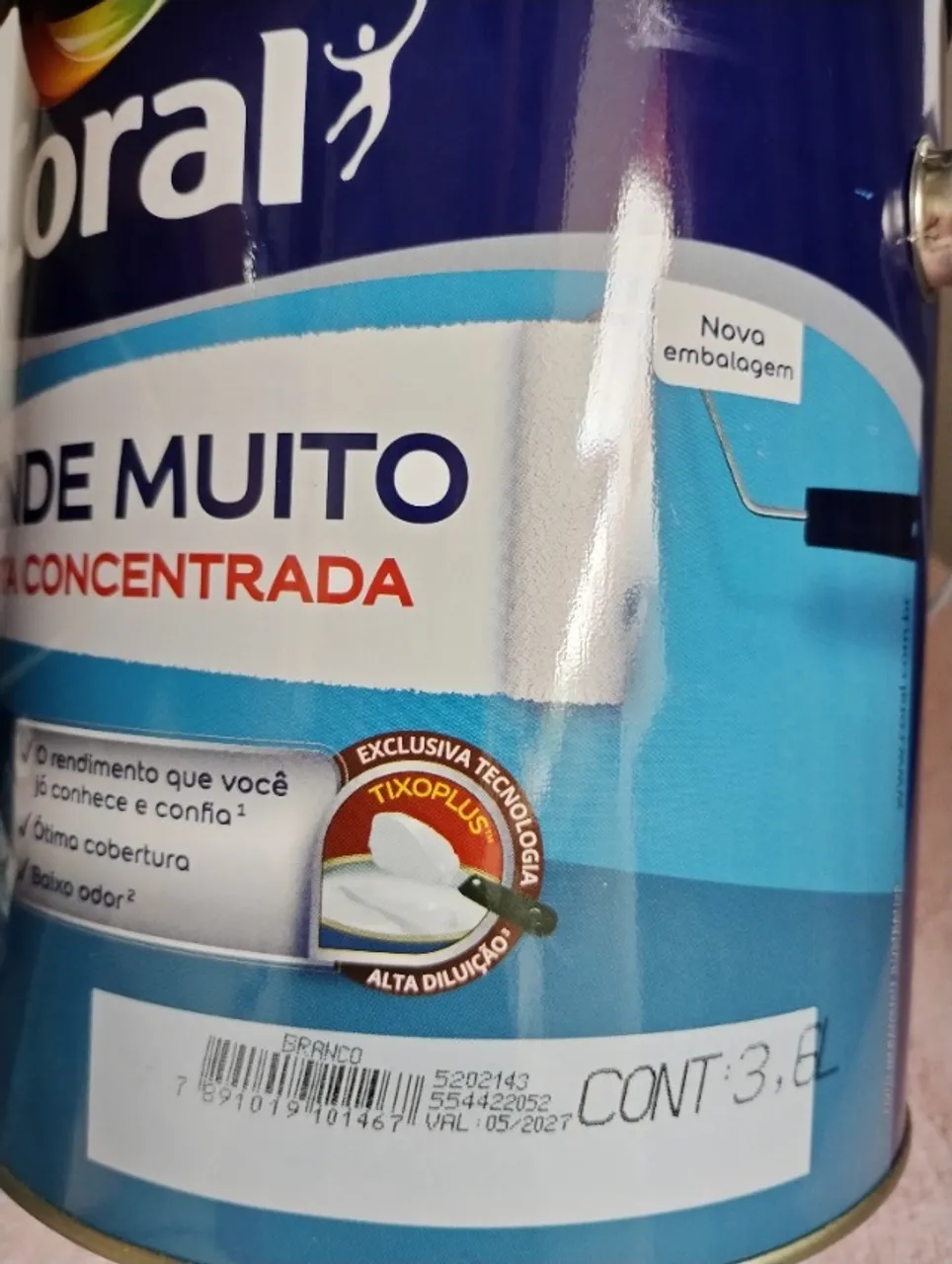 Tinta branco neve