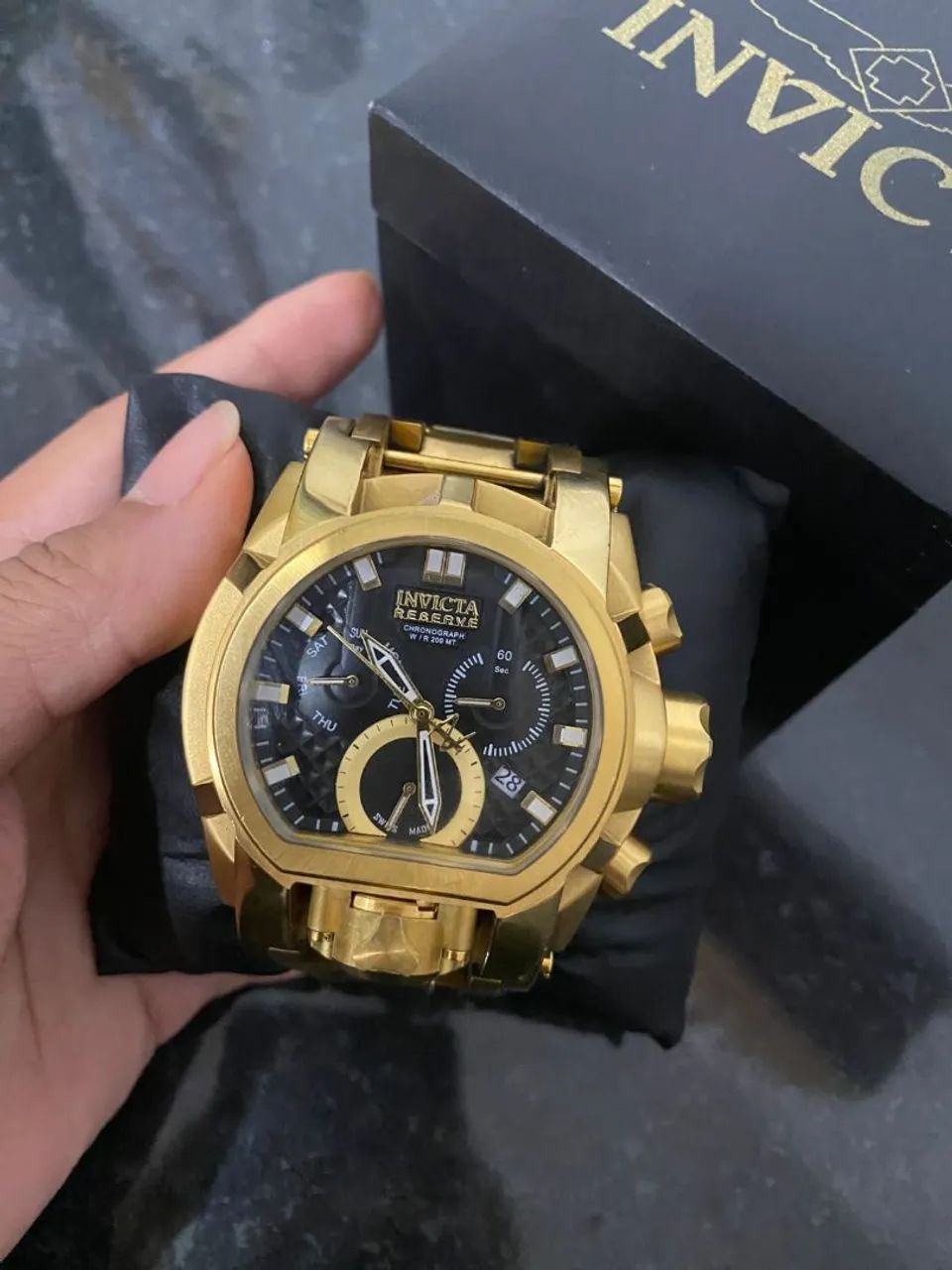 Relógio de pulso lujozo  - Foto 4