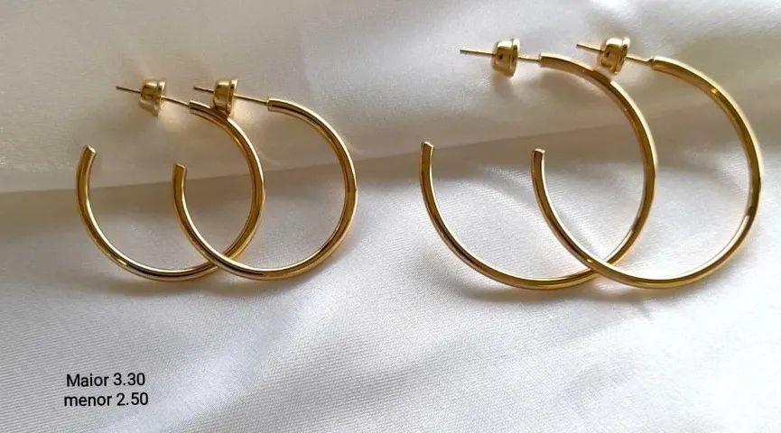 Argolas em Ouro 18K - Foto 4