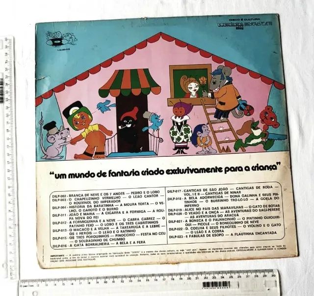 Disco de Vinil - Contos de Natal - 1974 - Foto 5