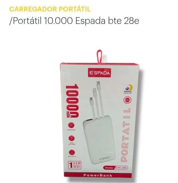 CARREGADOR PORTATIL