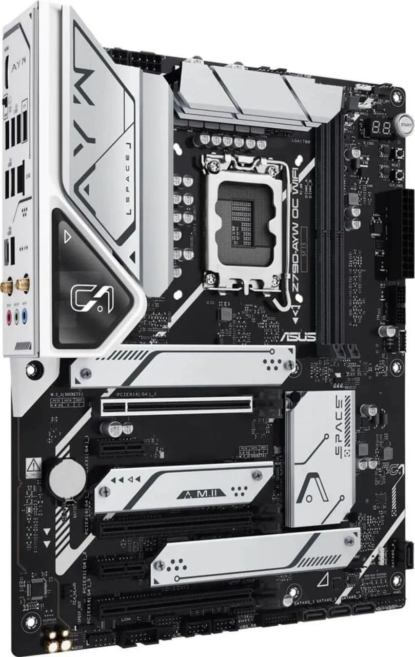 Placa Mãe Asus Z790 AYW Gaming OC WiFi, DDR5, LGA 1700, Bluetooth v5.3, PCIe 4.0 - Foto 2
