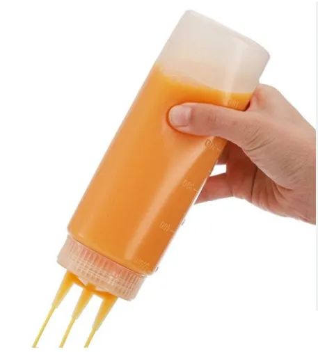 Bisnaga para Molhos 3 bicos 450ML 