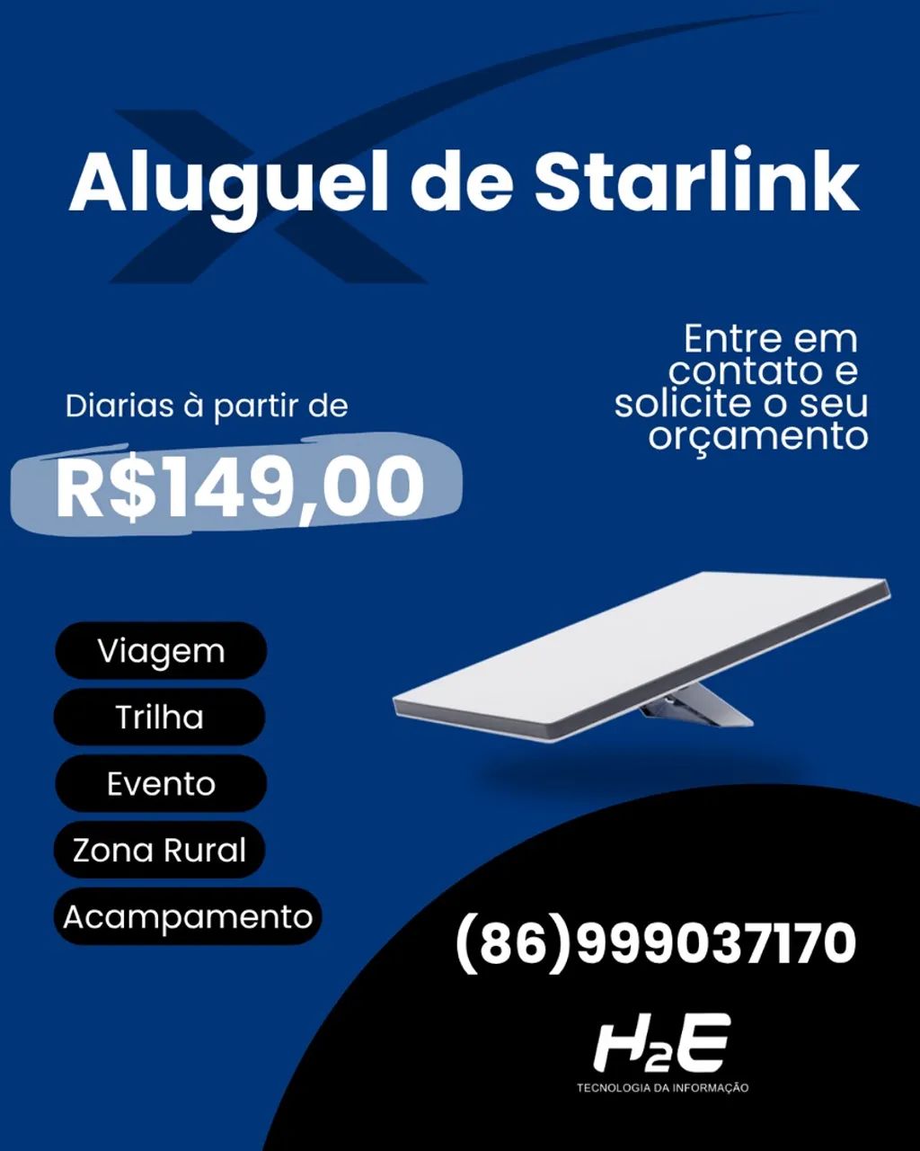 Starlink você sempre conectado