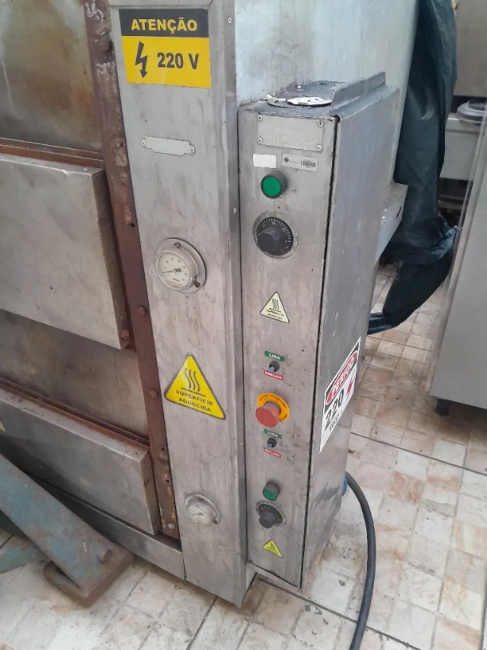 Forno de lastro industrial elétrico  - Foto 2