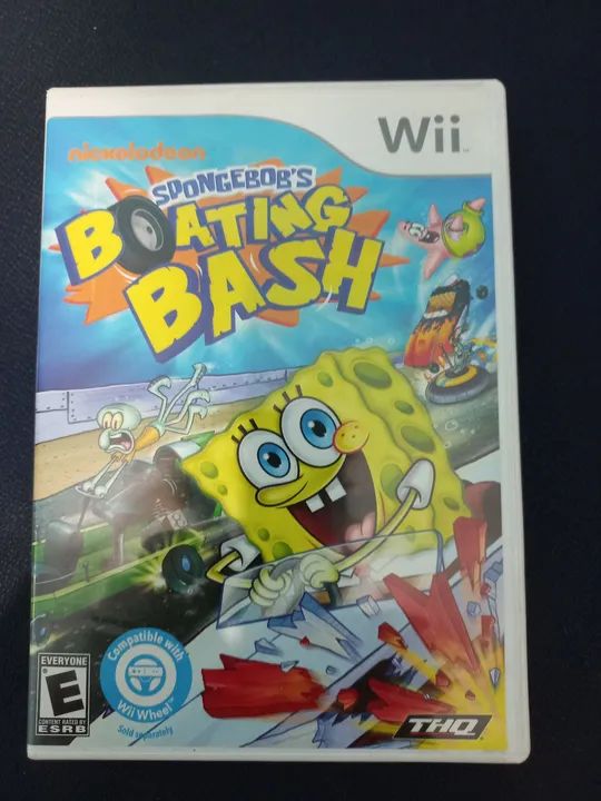 Jogo Spongebob's Boating Bash para Nintendo Wii