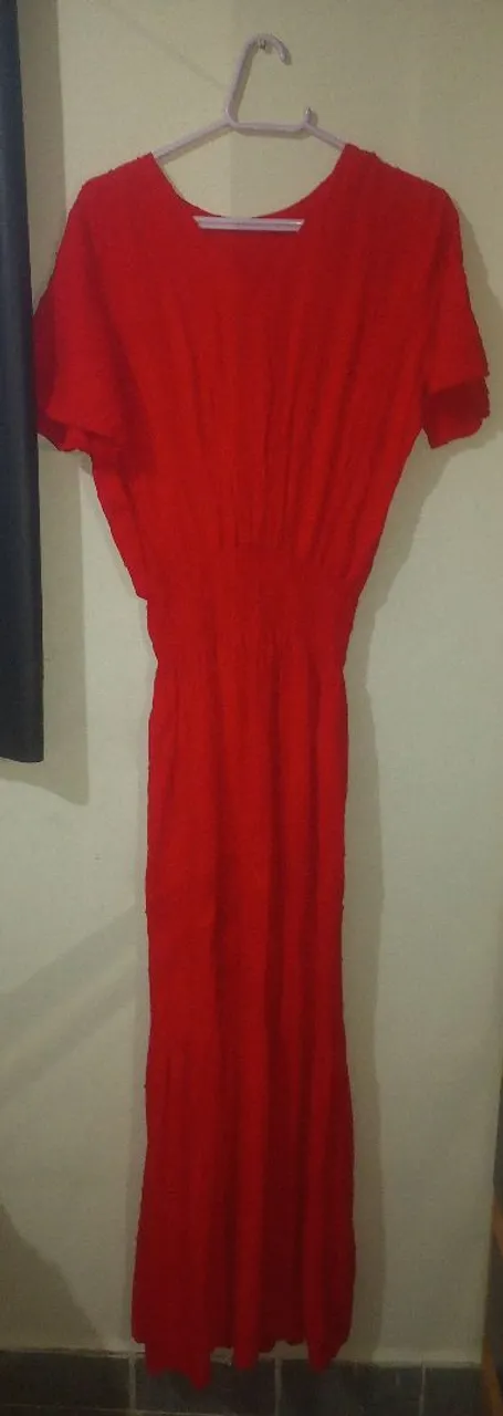 Vestido vermelho elegante