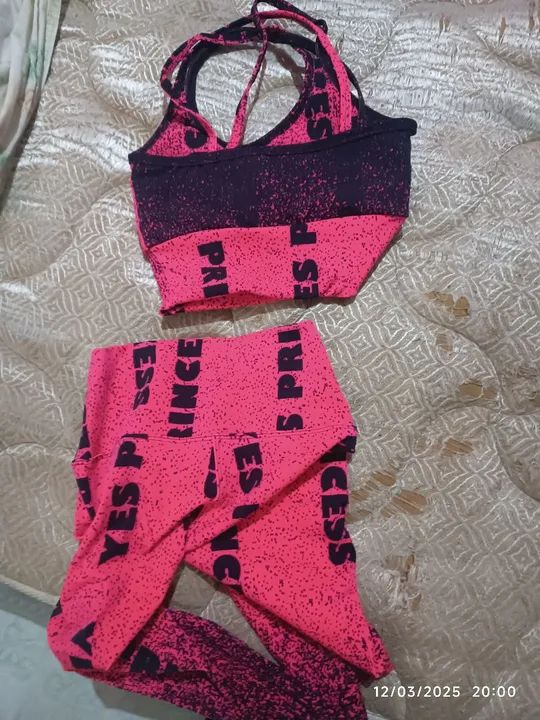 Conjunto de Leggings e Top de Ginástica - Yes Princess - Foto 2