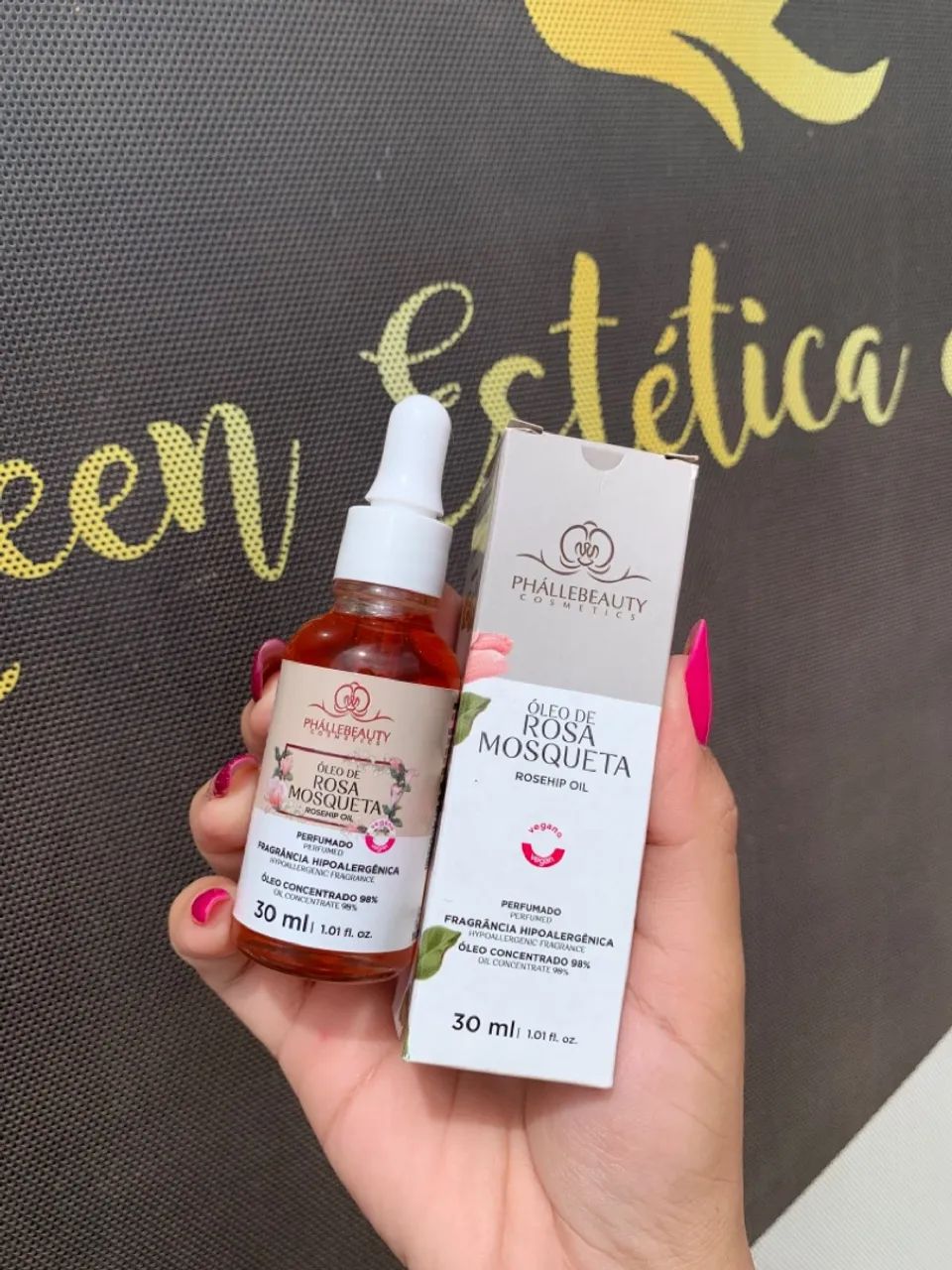 Óleo de rosa mosqueta Phallebeauty 