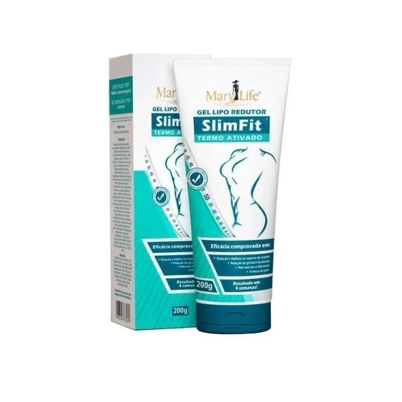 Gel Redutor SlimFit - Termo Ativado - 200g - Foto 2