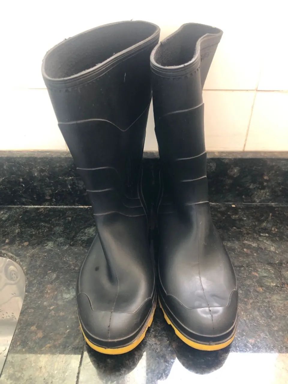 Bota PVC Impermeável preta - Grendene64308976292865121