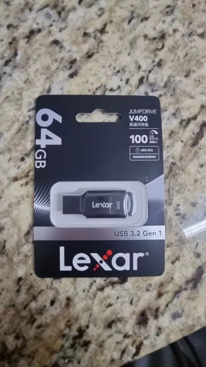 Pendrive 3.2 Lexar 64gb - Original