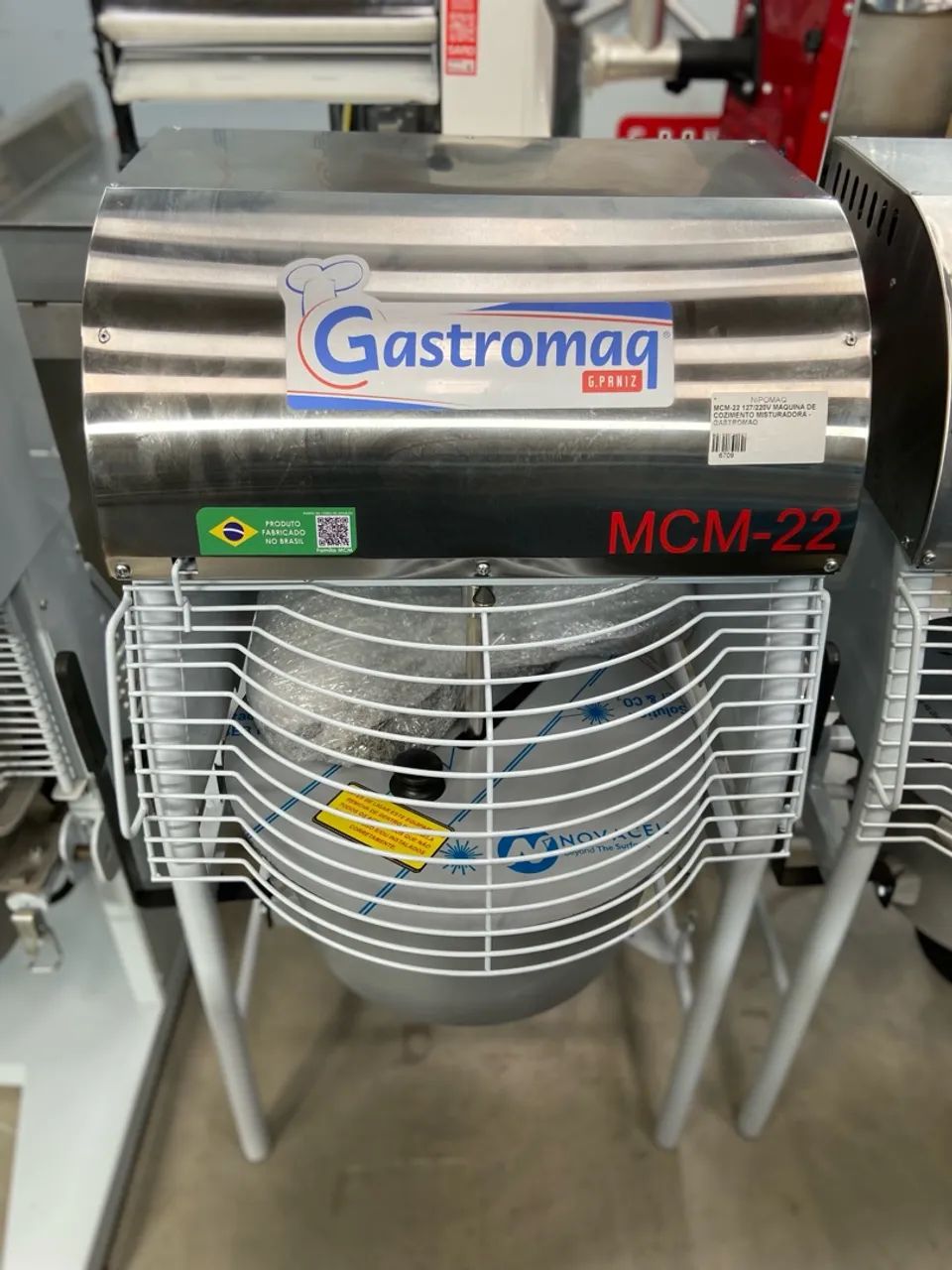 MCM-22 MÁQUINA DE COZIMENTO MISTURADORA - GASTROMAQ 