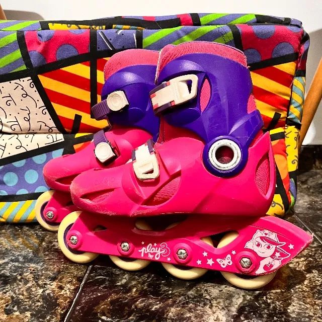 Patins Infantil Oxelo Inline - Foto 6