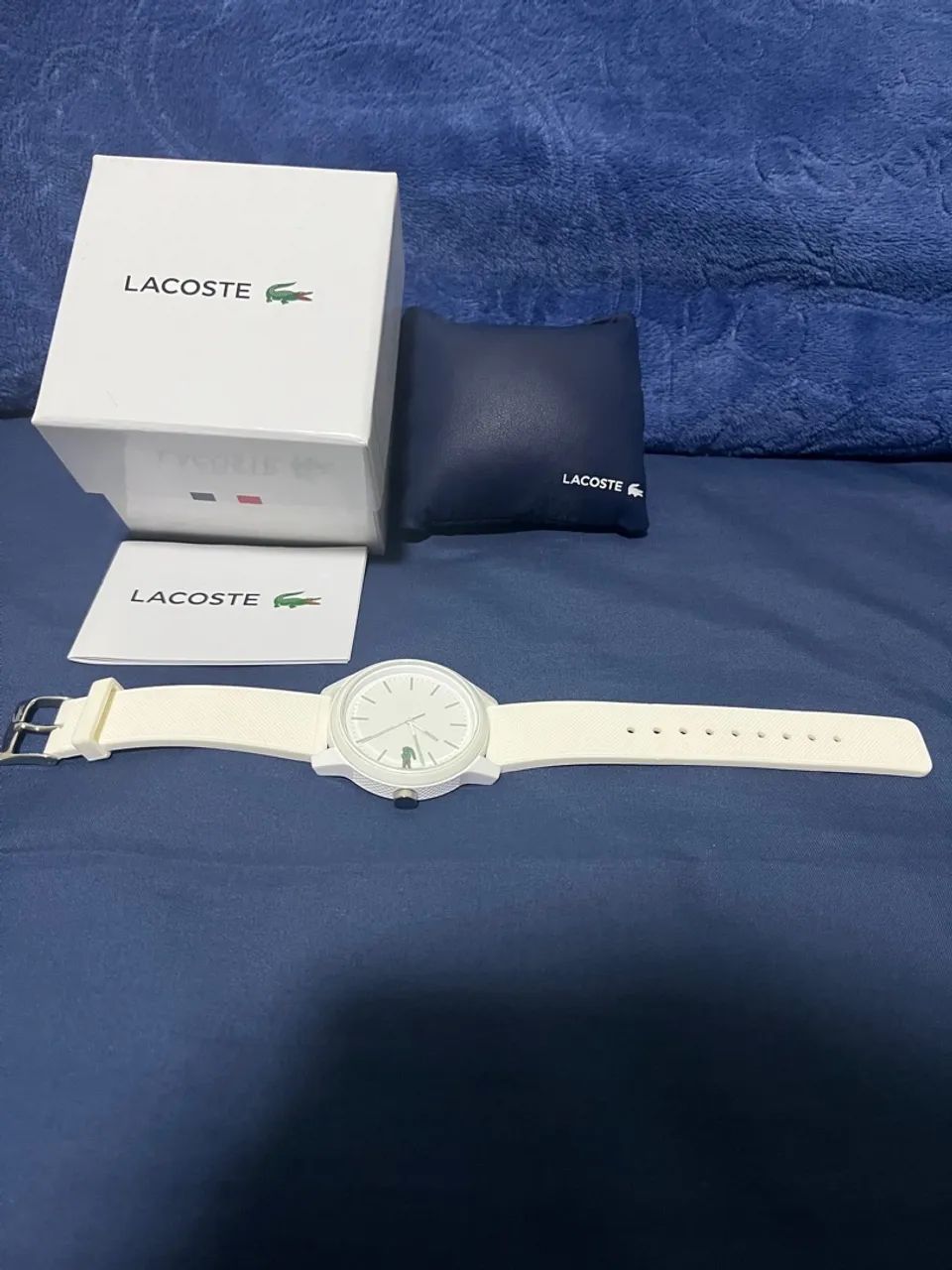 Relógio Lacoste Branco - Original - Foto 5