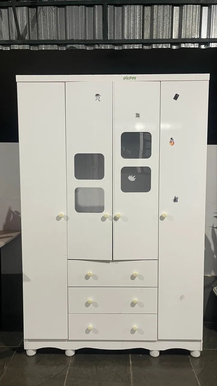 Guarda-roupa infantil DESAPEGO64596224605571123