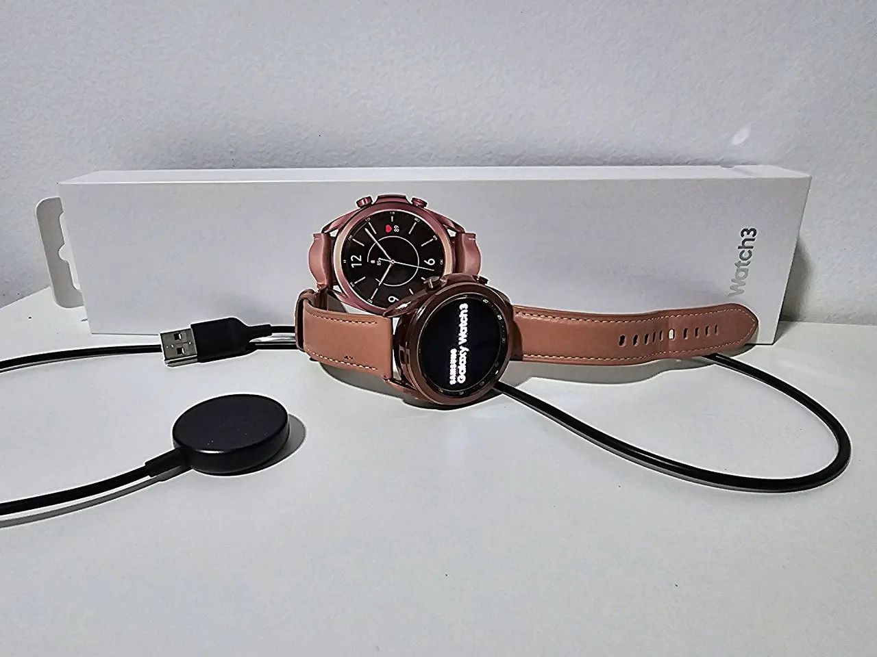 Smartwatch Samsung Galaxy Watch3 Rose Gold - Foto 3
