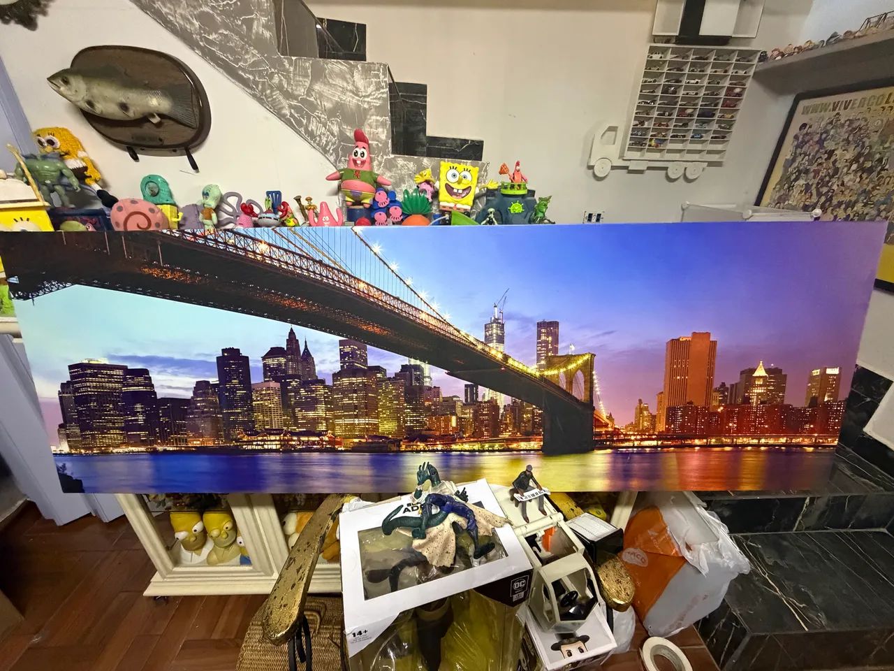 Quadro moderno cidade de new york