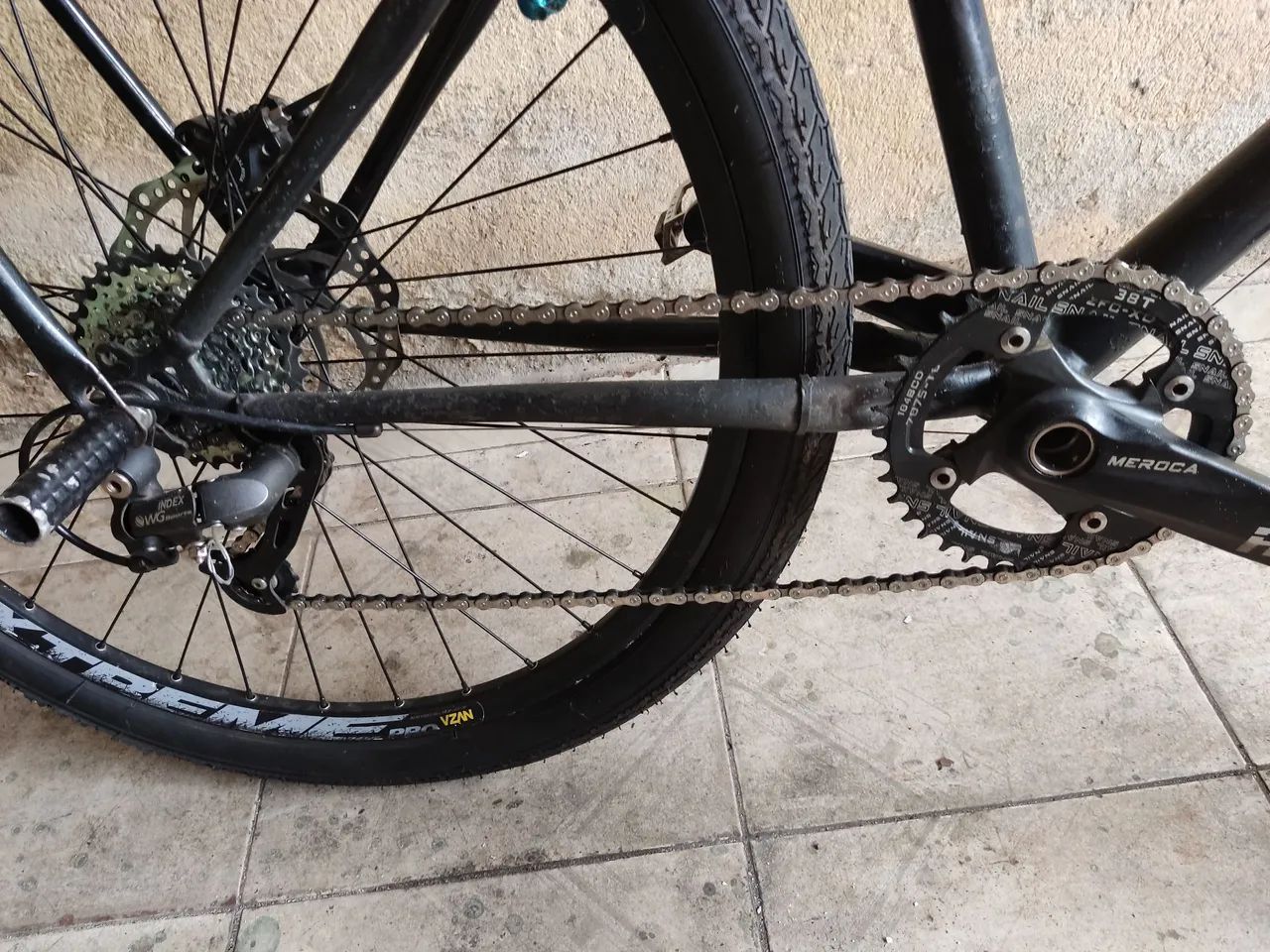 Pedivela integrado Meroca completo com central e coroa - Foto 3