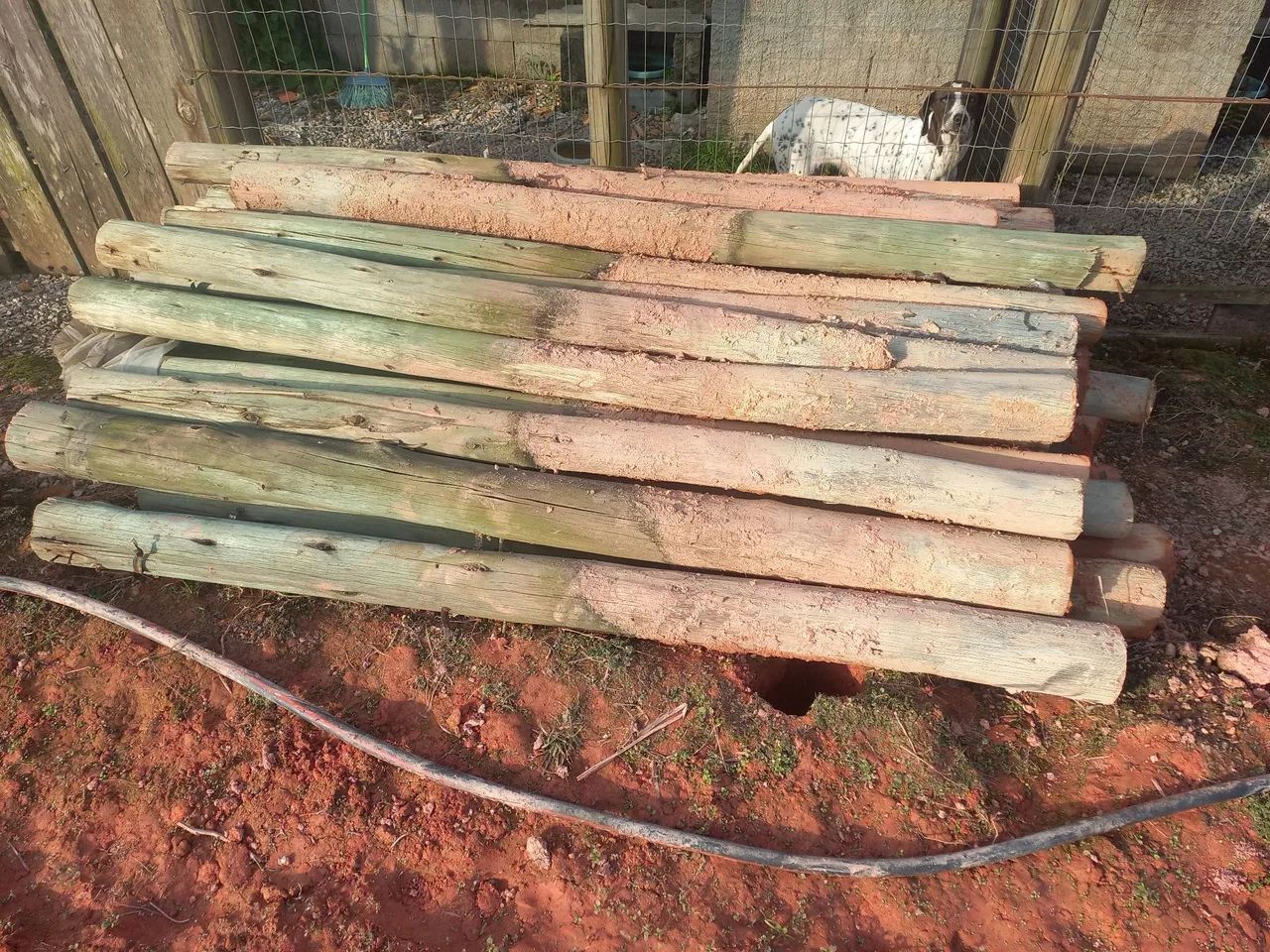 Arco de Aço,Moiroes de Eucalipto Tratados e  usados! - Foto 2