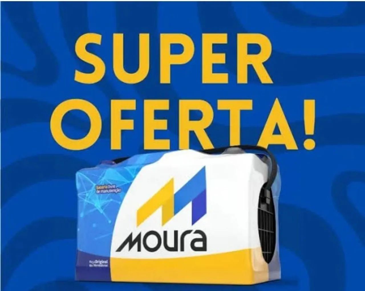Bateria Moura - 389,00 - Baterias Novas - Lacradas- Grande promoção 