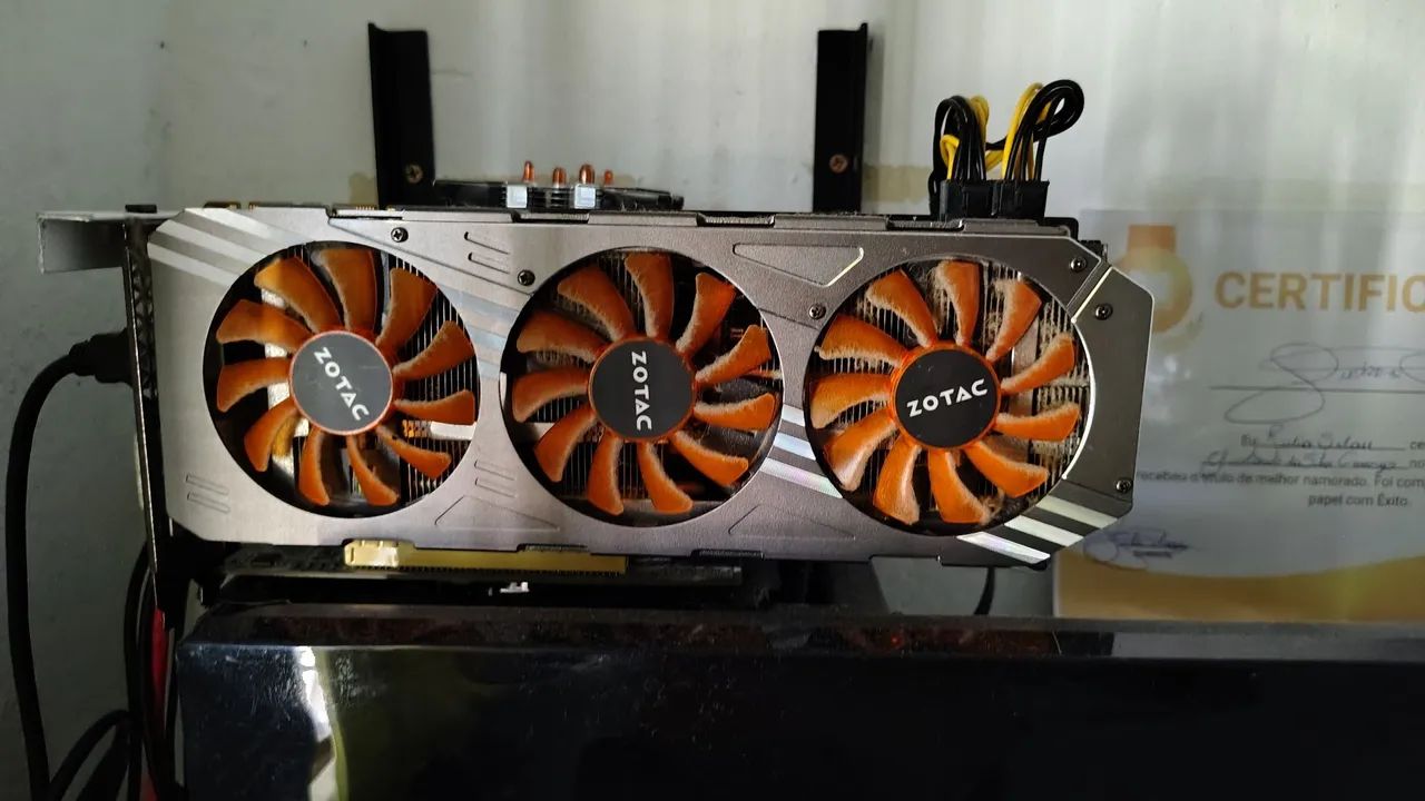 Placa de Vídeo Zotac GeForce GTX 980 4gb Top