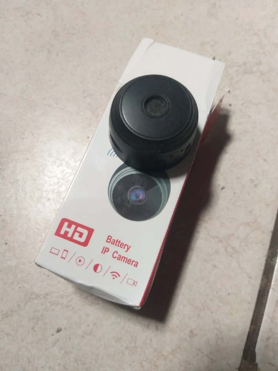 Câmera Wi-Fi de Segurança Discreta com Gravação de Vídeo e Áudio