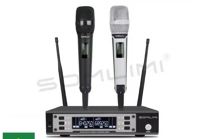 Microfone Sennheiser Ew135 G4 Duplo S/fio Preto e Dourado Uhf Pronta Entrega