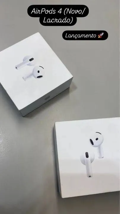 AirPods 4 (Novo/Lacrado) - Lançamento