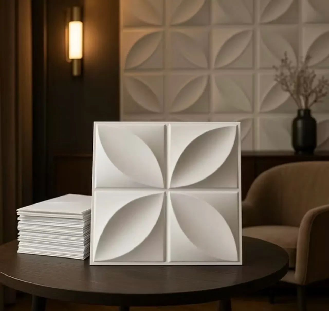 Placa 3D pétala 64673395321090122