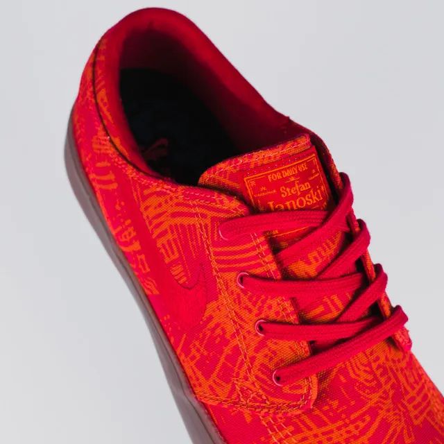 Tênis Nike SB Zoom Janoski Canvas Premium Chile Red Cardinal Red AQ7878-601. - Foto 5
