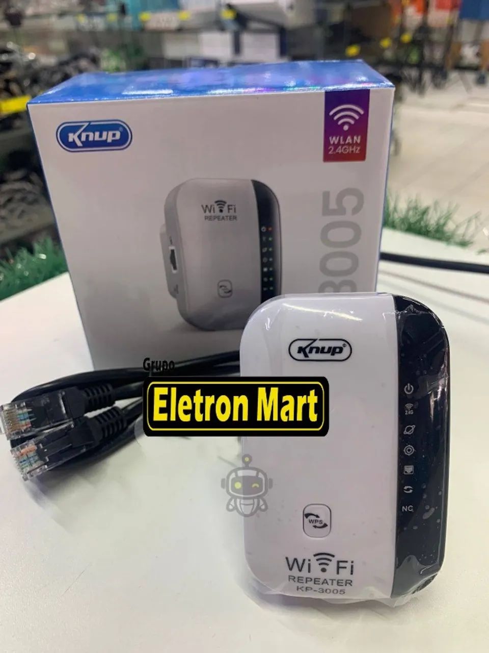 Repetidor de Sinal Wi Fi, Amplificador de Sinal de Internet Sem Fio