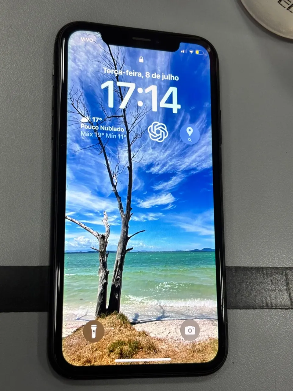 iPhone XR Preto - Top