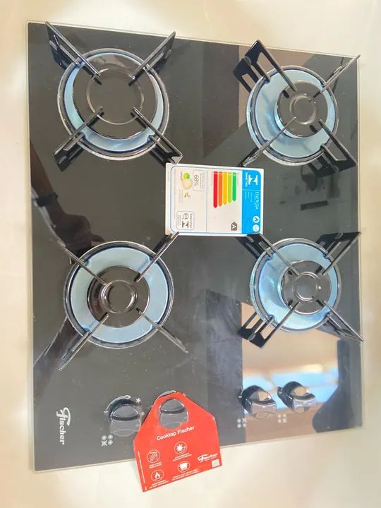 Cooktop Fischer 4 bocas - Novo