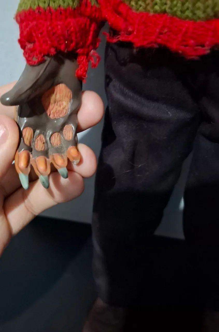 Sexta feira 13 Freddy Krueger Boneco Vintage 1994/1995 - Foto 4