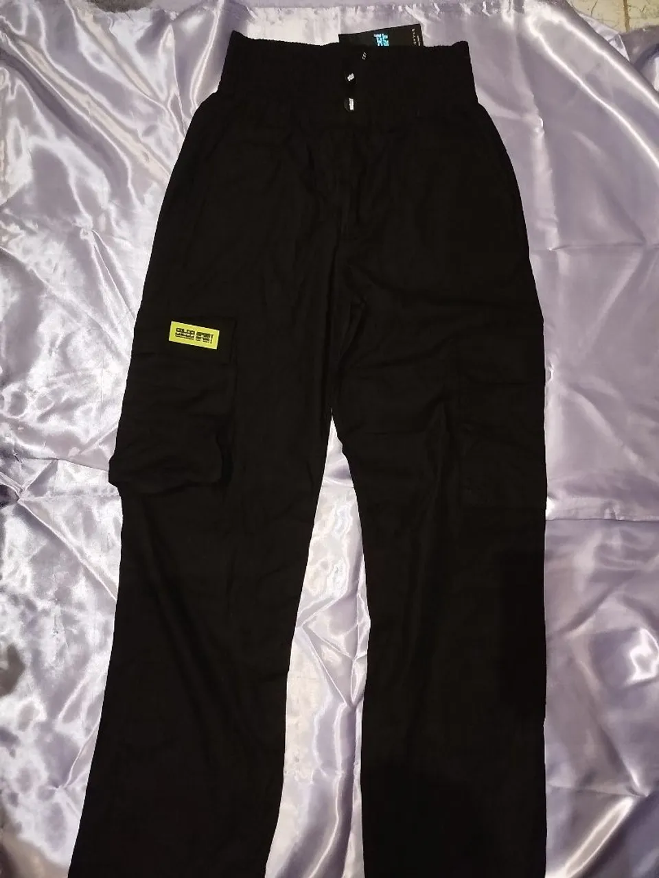 Calça Cargo Preta - Tamanho M