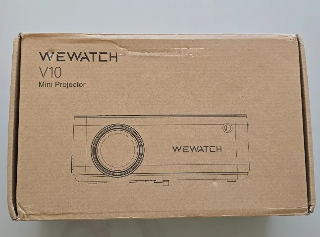 Mini Projetor Wewatch V10 8500lumens Hd Edição Copa 2022 Cor Amarelo 110V/220V