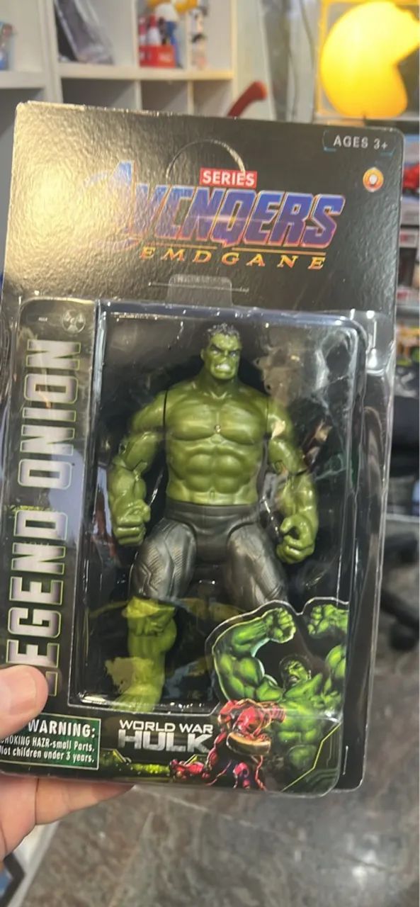 Boneco Hulk Vingadores Endgame World War Hulk
