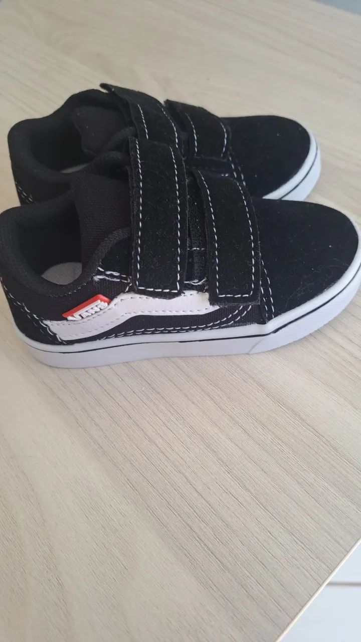 Tênis Infantil Preto com Velcro