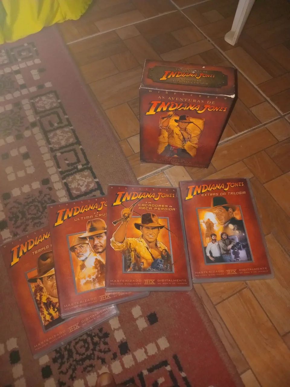 Boxset Indiana Jones - Trilogia em DVD