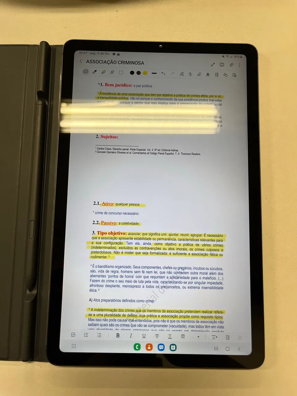 Tablet S6 LI-TE + Teclado com touch pad (128gb )