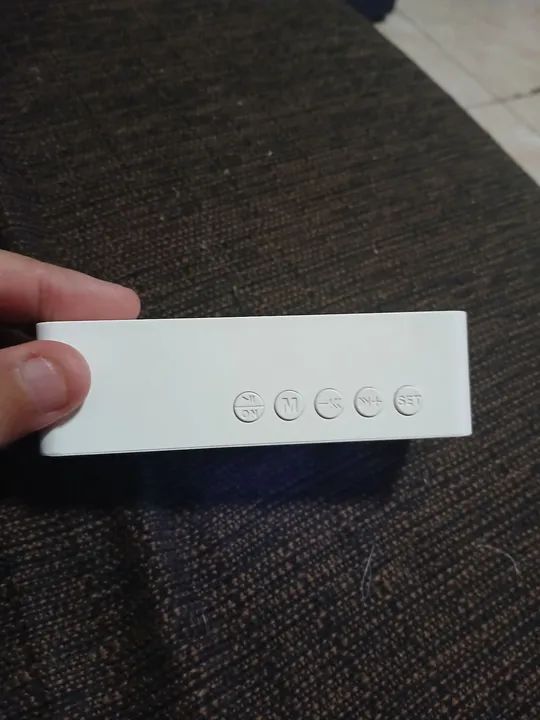 Relógio Digital  Bluetooth Despertador LED Mesa Mesa Quarto - Foto 2