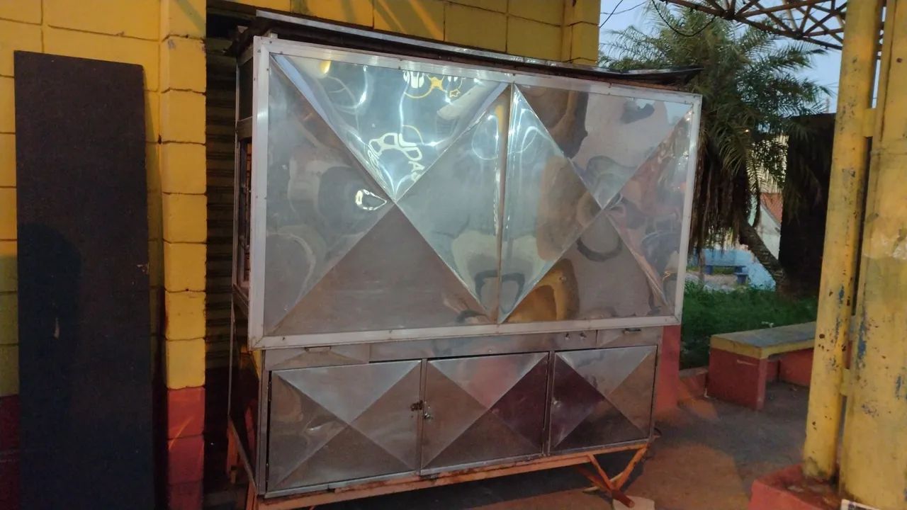 Carrinho de lanche inox  - Foto 3