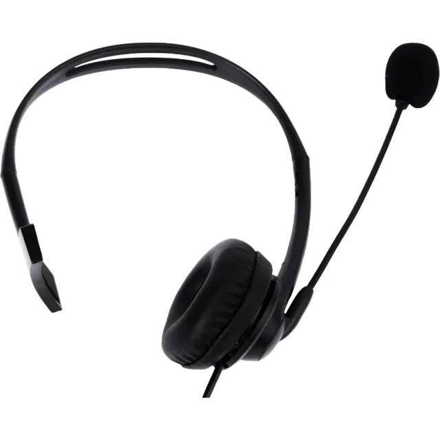 Headset Office FK731A USB Preto Fortrek - Conforto e Qualidade -Loja Coimbra Computadores  - Foto 4