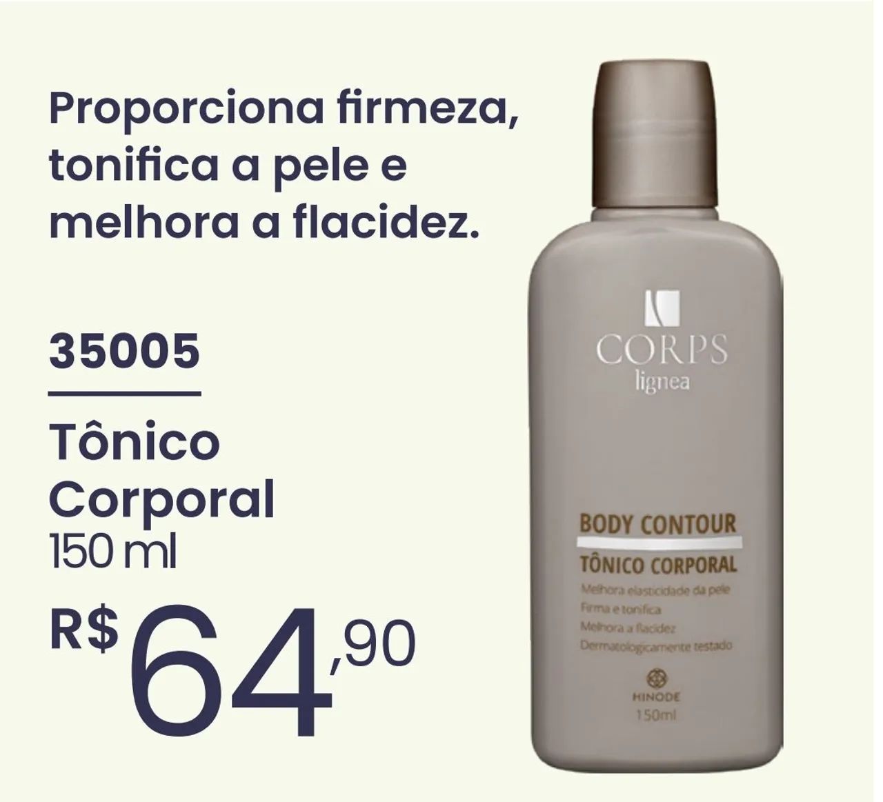 Tônico corporal